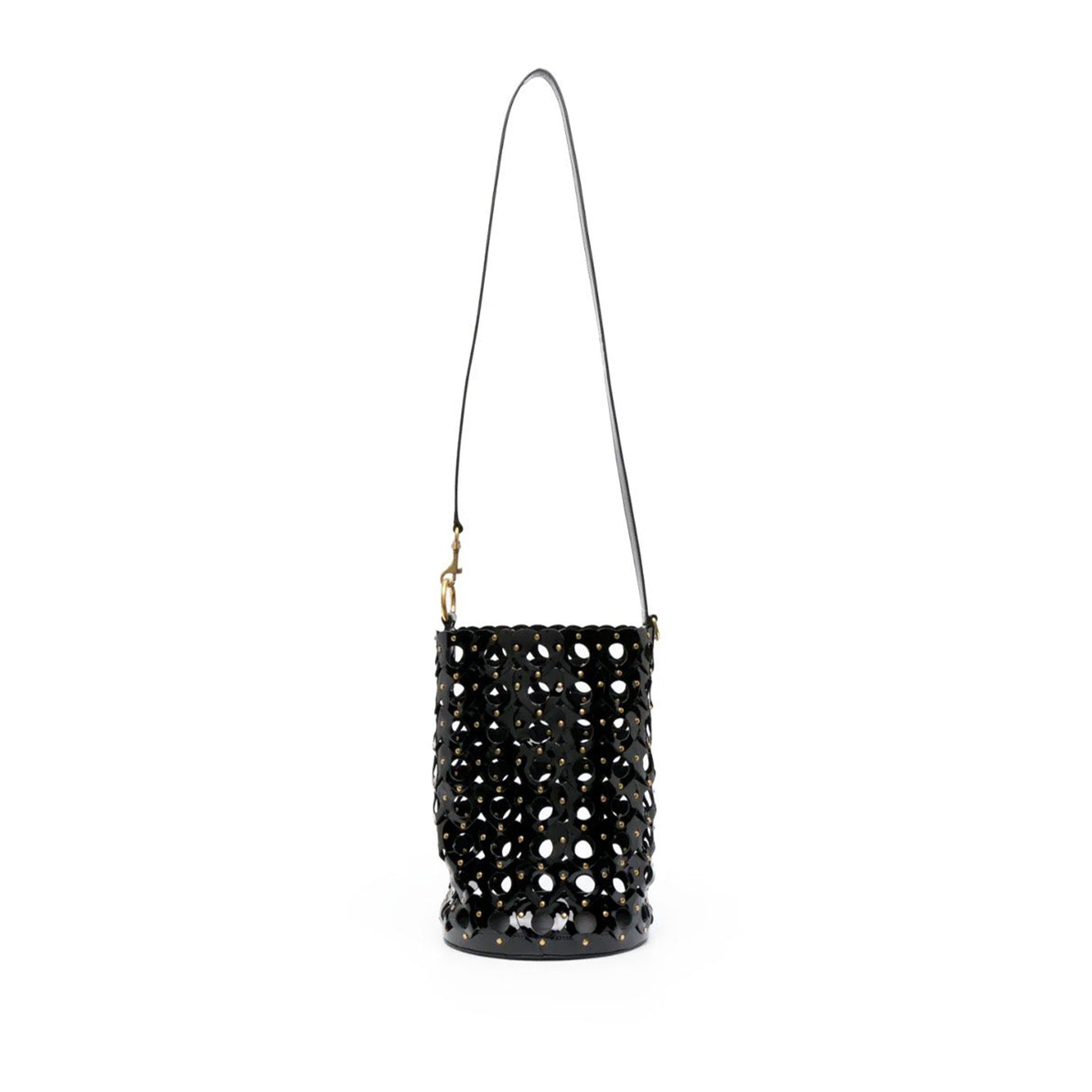 YSL THE HEARTED SEAU BUCKET BAG STL47P688BLK (20*30*20cm)